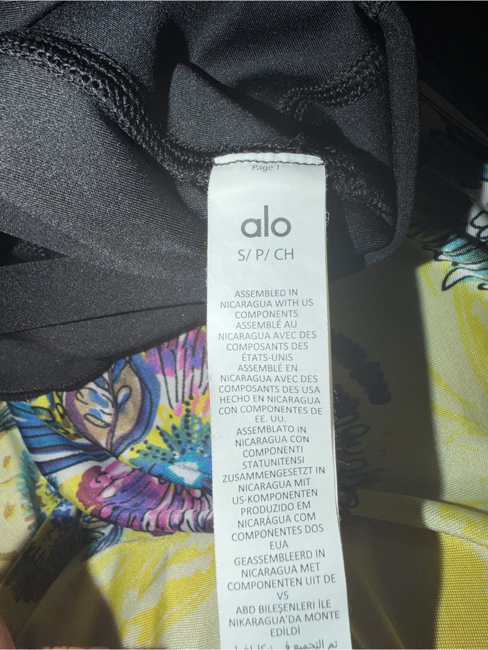 ALO Yoga NWOT High-Waist Airlift Black Athletic Compression Leggings Size Small - Picture 6 of 13